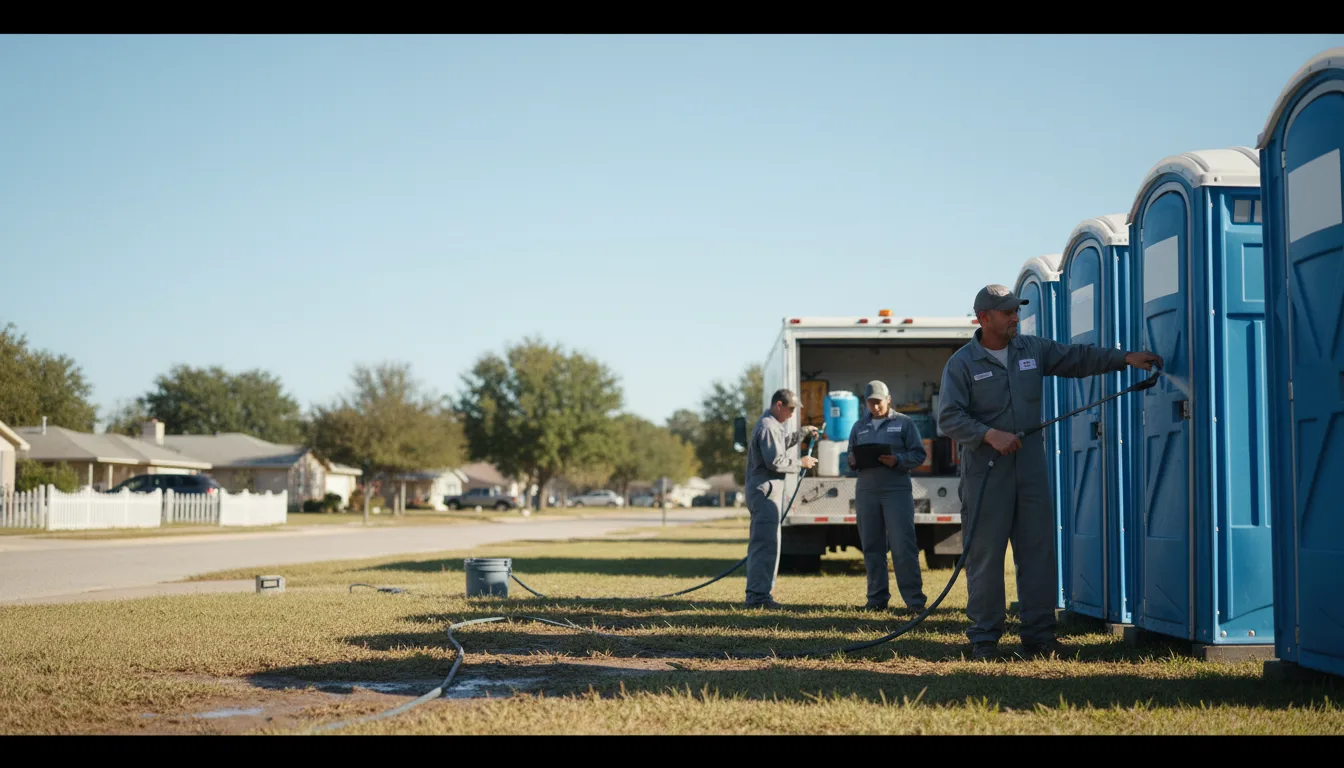 Long-Term Portable Toilet Rental in Lynnville, IA near me